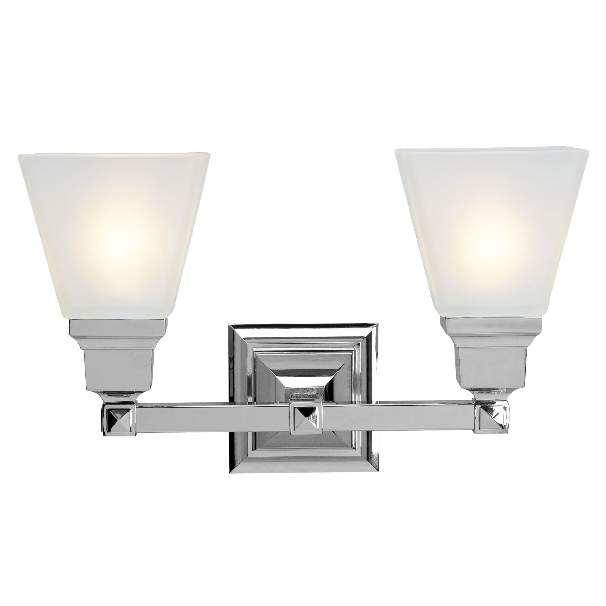 Mission 15 Inch 2 Light Bath Vanity Light by Livex Lighting